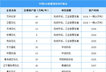 2024年中国光伏胶膜需求量及产能规划预测分析（图）