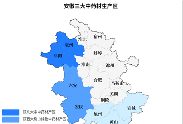 2024年安徽省中医药产业布局分析（图）