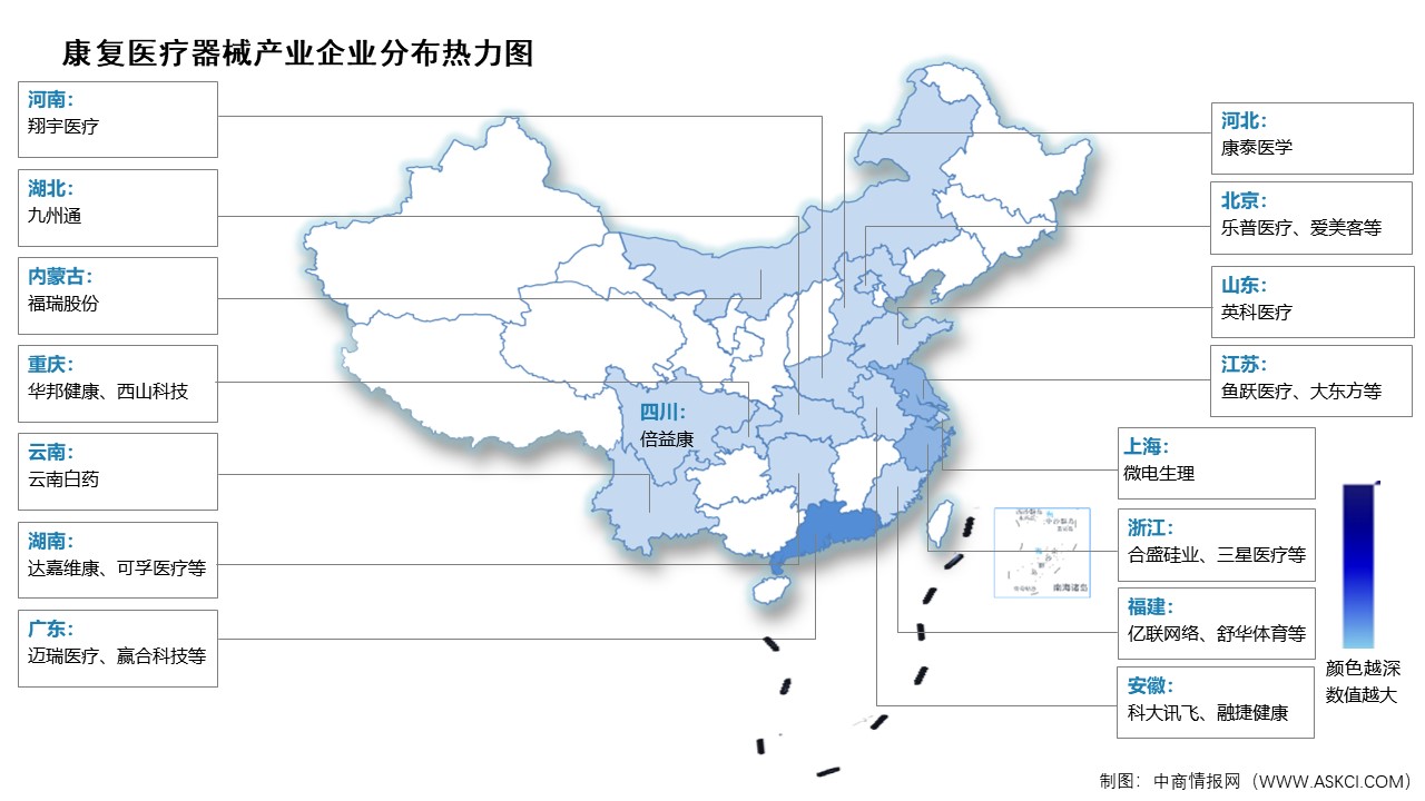 2024年中國康復(fù)醫(yī)療器械市場(chǎng)規(guī)模及企業(yè)分布預(yù)測(cè)分析（圖）