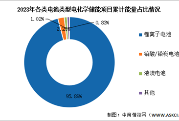 2024年中国电化学储能总功率及市场结构预测分析（图）