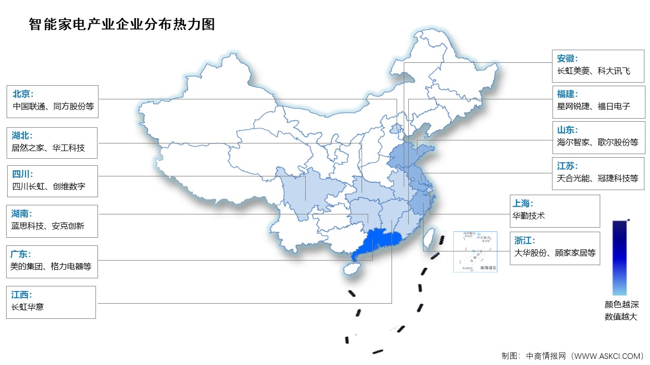 2024年中國(guó)智能家電市場(chǎng)現(xiàn)狀及企業(yè)分布情況預(yù)測(cè)分析（圖）