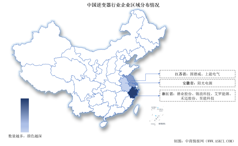 2024中國(guó)逆變器行業(yè)上市公司全方位對(duì)比分析（企業(yè)分布、經(jīng)營(yíng)情況、業(yè)務(wù)布局等）