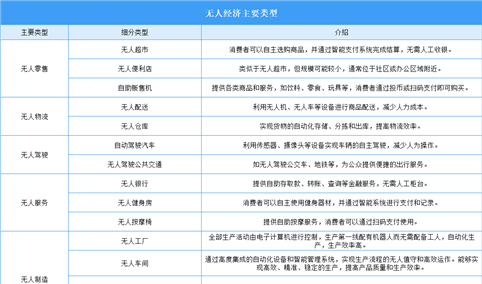 2024年中国无人经济行业市场前景预测研究报告（简版）