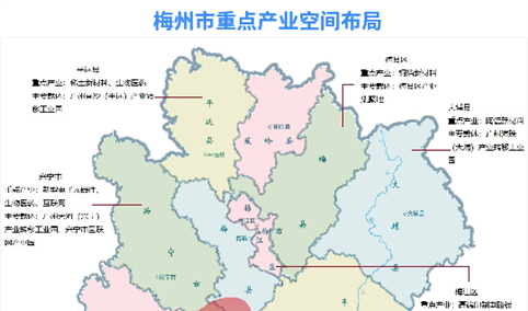 2024年梅州重点产业分布/土地数据/上市企业分析（图）