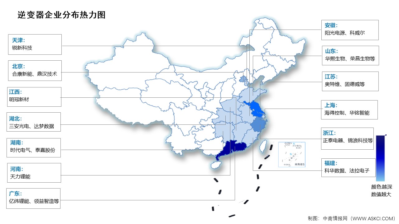 2024年中国逆变器市场现状及企业分布情况预测分析（图）