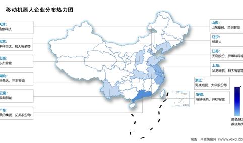 2024年中国移动机器人销量及企业分布情况预测分析（图）