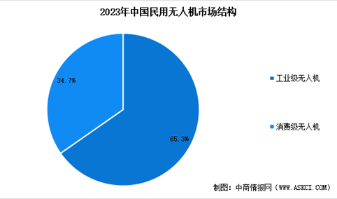 2025年中国民用无人机市场规模预测及细分市场占比分析（图）