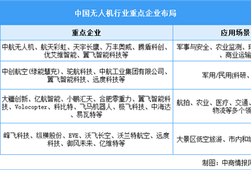 2025年中国无人机行业市场现状预测及重点企业布局分析（图）