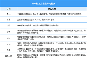 2025年全球AI眼镜市场规模预测及重点企业布局分析（图）