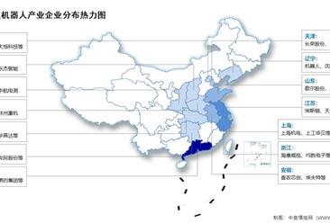 2025年中国工业机器人销售额及企业分布情况预测分析（图）