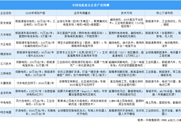 2025年中国电机重点企业产业预测（图）