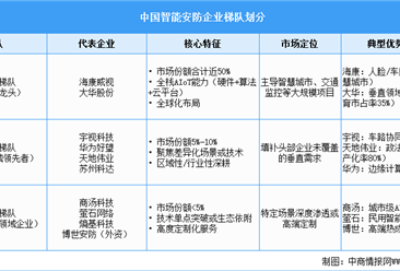 2025年中国智能安防企业注册量及重点企业分析（图）