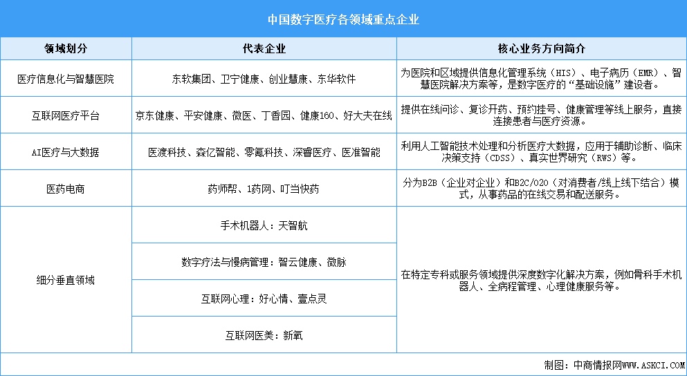 2025年中國數(shù)字醫(yī)療行業(yè)市場前景預測研究報告（簡版）