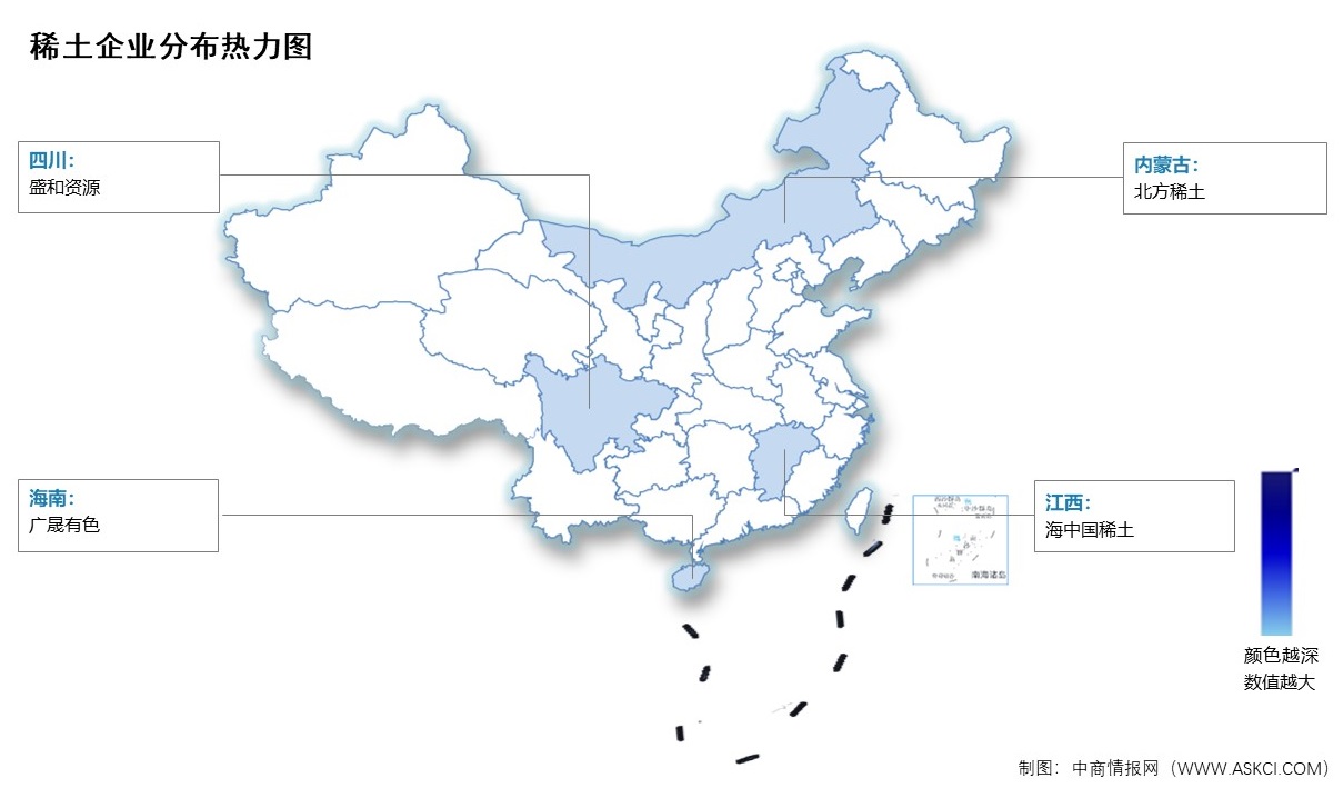 2025年中國稀土產(chǎn)量及企業(yè)分布情況預(yù)測分析（圖）
