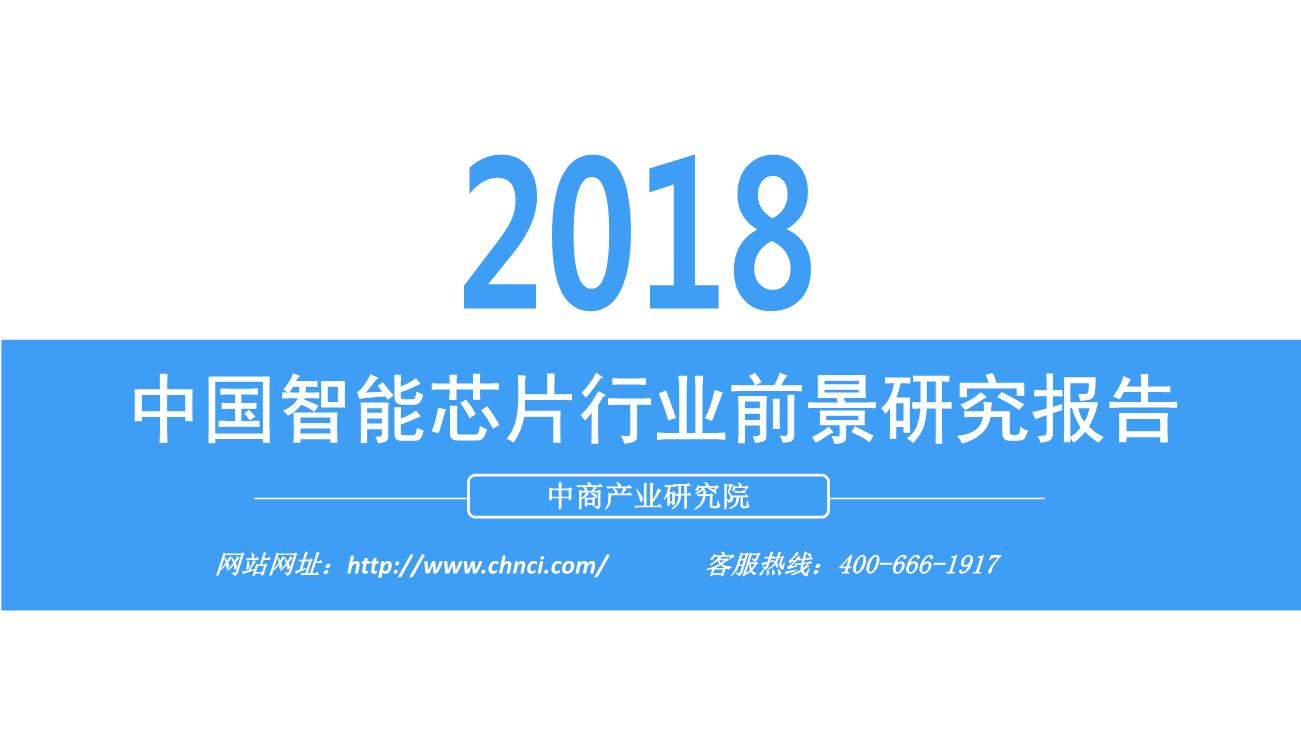 2018年中国智能芯片行业前景研究报告