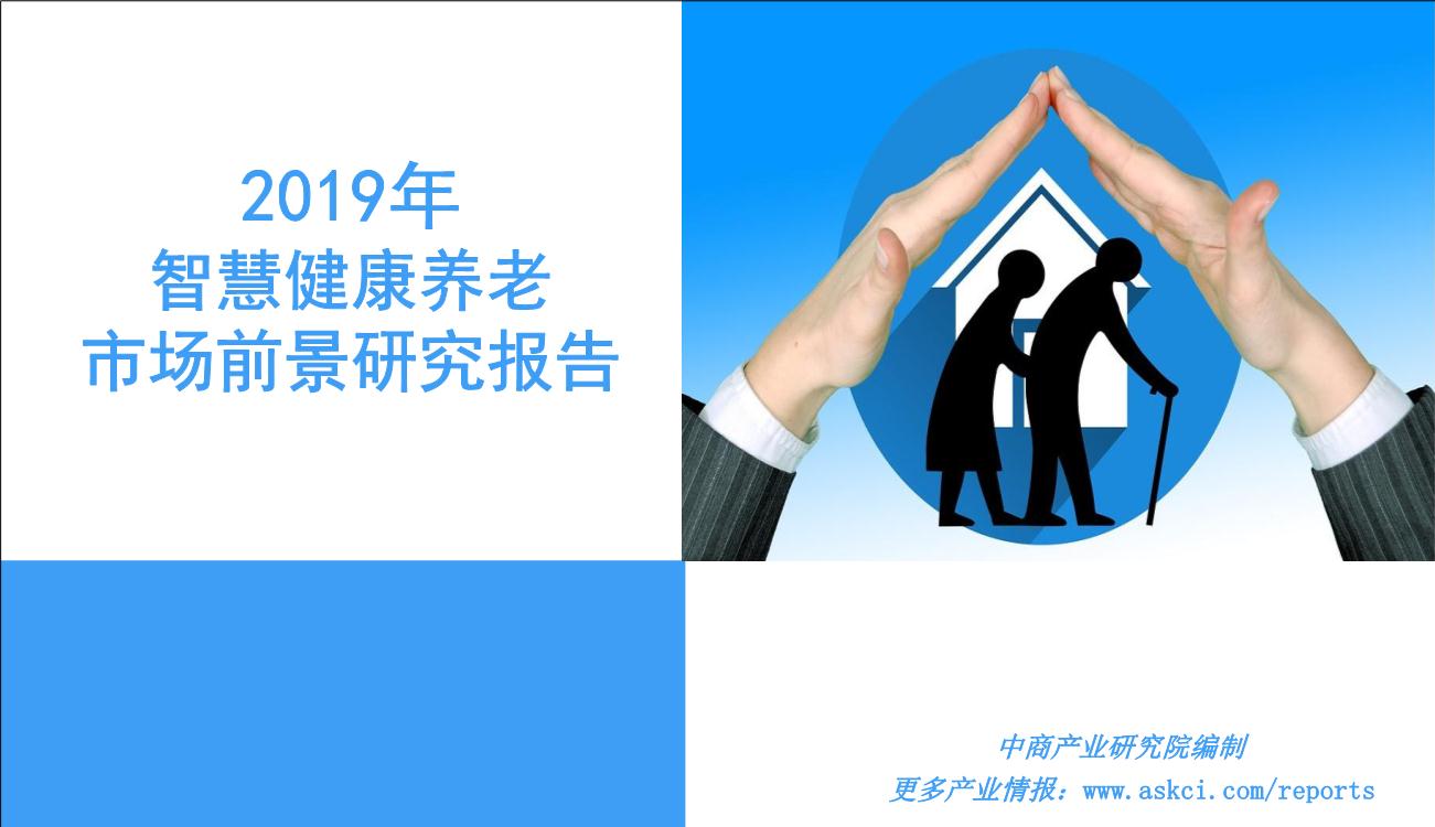 2019年中国智慧健康养老产业市场前景研究报告